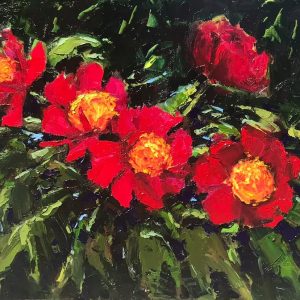 Paintings with flowers